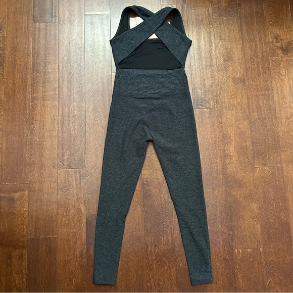Year of Ours Women’s Stretch Onesie in Charcoal Gray, Size Small - Picture 11 of 16
